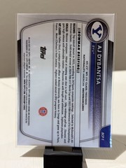 Bowman Chrome 2025 Prospects 1st Bowman AJ Dybantsa Aqua Mojo /125 BYU BCP-1