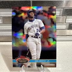2021 Topps Stadium Club Chrome – 1991 Design Variation Ken Griffey Jr. 🔥