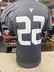 UFL Under Armour Football DC Defenders Gray Jersey Number 22 Medium