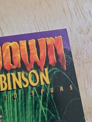 1995-96 Skybox Premium DAVID ROBINSON Meltdown #M10 Spurs Card