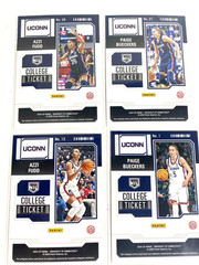 PAIGE BUECKERS & AZZI FUDD 2024-25 Panini NIL College Ticket UConn Dallas Wings