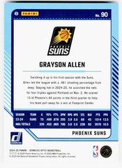 2024-25 Donruss Optic #90 Grayson Allen