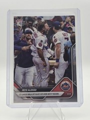 Pete Alonso 5th Walk-Off HR Mets Record 2025 MLB Topps NOW Card 713 In Hand
