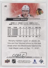 2022-23 Upper Deck Series 1 UD Exclusives /100 Connor Murphy #41 0h4v