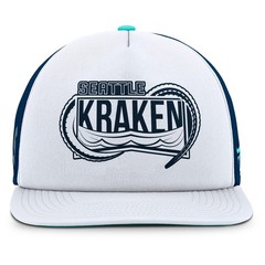 Men&rsquo;s Fanatics White/Deep Sea Blue Seattle Kraken Authentic Pro Hometown Rink