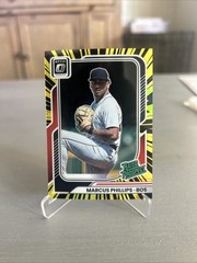 Panini 2025 Donruss Optic Rated Prospects Marcus Phillips RC Electricity /69