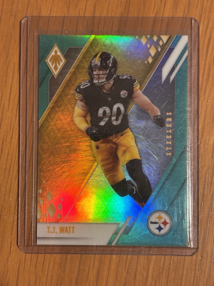 2021 Panini Phoenix – T.J. Watt #92 Green /25