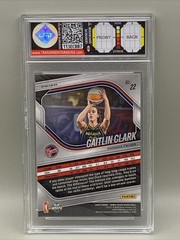 2025 Panini Prizm WNBA – Caitlin Clark #22 Blue Velocity Prizm Graded 10!