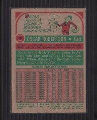 1973-74 Topps – Oscar Robertson #70 Milwaukee Bucks