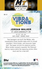 2022 Bowman #VV-13 Jordan Walker Virtuosic Vibrations