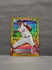 SADBIEL DELZINE – 2025 Bowman Chrome – Gold Shimmer Refractor /50 #BCP-235