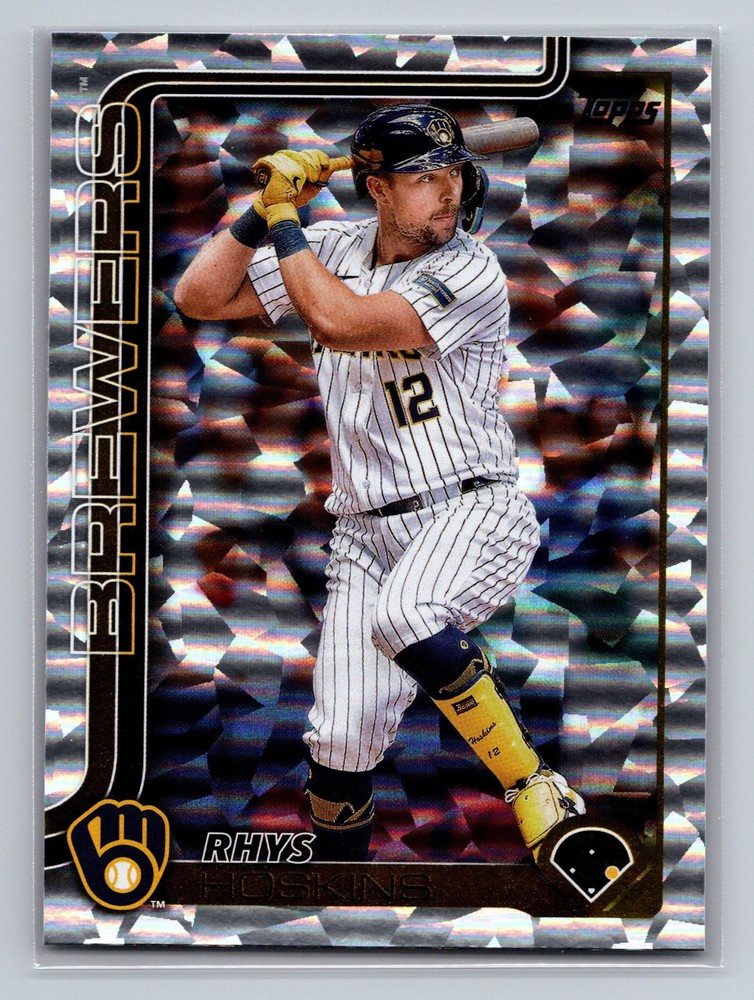 2025 Topps Series 1 – Silver Crackle Rhys Hoskins #93