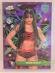 Tatum Paxley 2026 Topps Cosmic Chrome WWE Purple Nebula Refractor /150