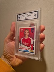 Leah Williamson Panini WSL Womens Super League 2023/2024 Number 53. Graded MGC 9