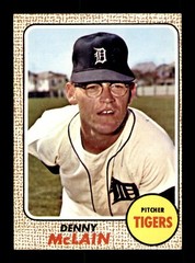 1968 TOPPS BASEBALL 1 TO 161 / SEE DROP DOWN MENU FOR CARD YOU WILL RECEIVE.