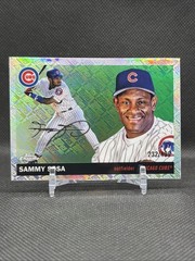 ⚾️2025 Topps Chrome Platinum – SAMMY SOSA – SP Topps Logo Refractor /499