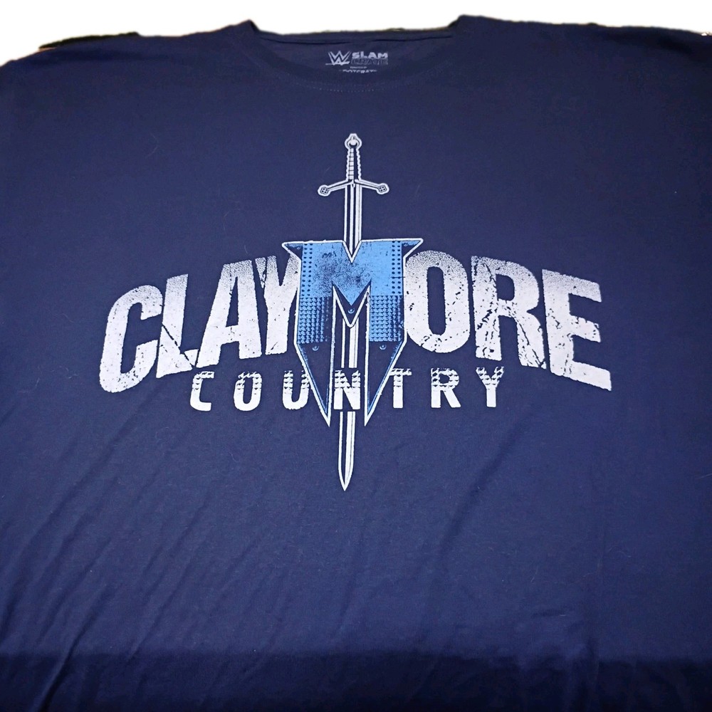 WWE Slam Loot Crate Exclusive DREW MCINTRYE Claymore Country WWF XL TShirt MINT