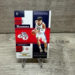 2019-20 Panini Contenders Rui Hachimura Rookie Auto 1 of 1 1/1 RC School Colors