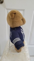 New York Yankees Bear Wearing Sweater Point 40 Plush Stuffed Toy 16in With Stand
