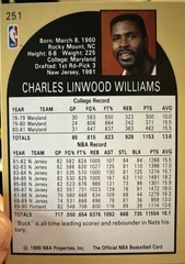 1990 Hoops #251 Buck Williams