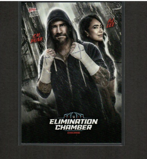 2026 Topps Now WWE Elimination Chamber Poster Card #EC26