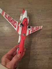 Boeing 727-100 Model With Alabama CRIMSON TIDE ADVERTISING