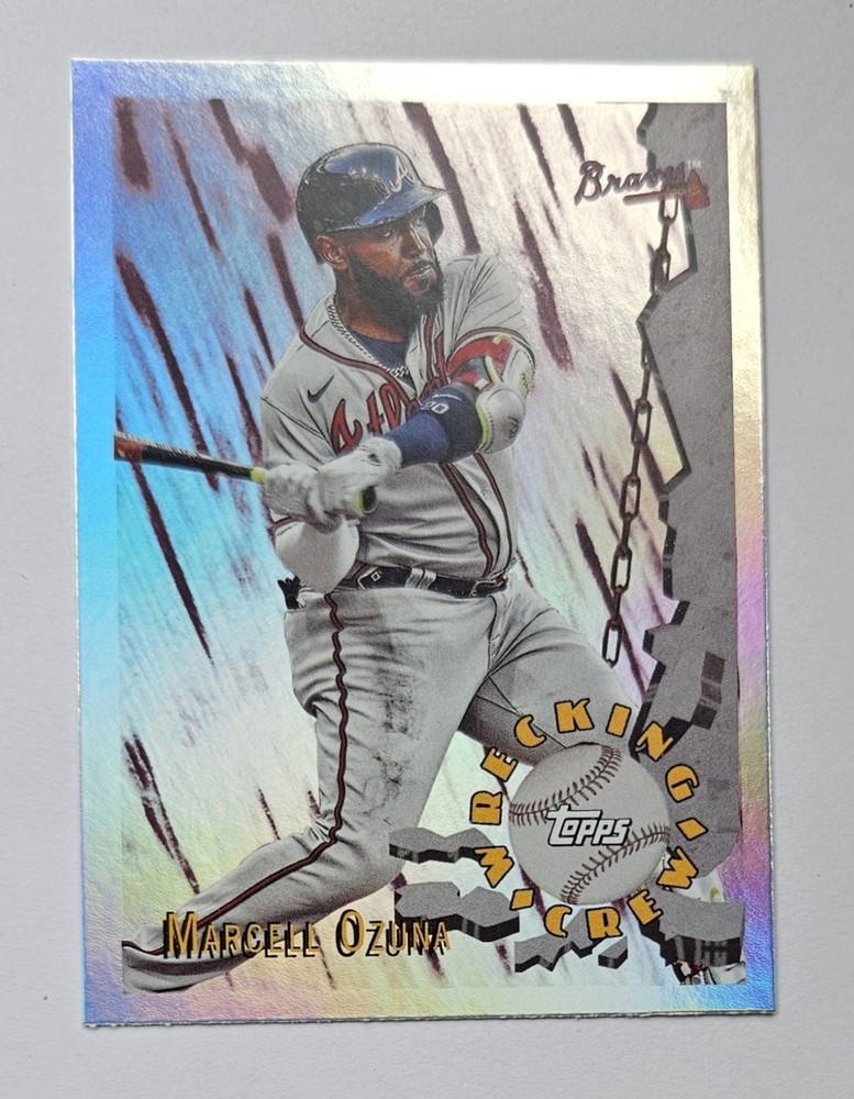 MARCELL OZUNA 2024 Topps Archives – 1996 Wrecking Crew #96WC-2 Braves