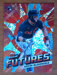 Kevin McGonigle RC: 2026 Topps Finest -Futures SSP -Tigers #FF-12