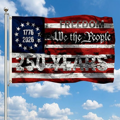2PCS 250th Anniversary Flag 1.5×3 Ft Flag, 3×5 Ft, style 3