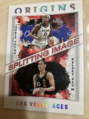 2023 Panini Origins WNBA Splitting Image Jackie Young Kelsey Plum (RC) #8
