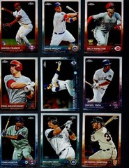 2015 TOPPS CHROME BASEBALL COMPLETE YOUR SET 1-200 BUY MORE, SAVE MORE