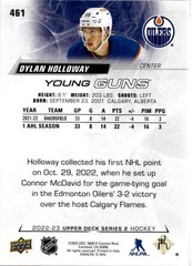 2022-23 Upper Deck #461 Dylan Holloway