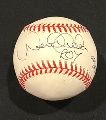 1996 Derek Jeter Signed Rookie Of Year ROY AL Baseball #92/1996 JSA LOA HOF