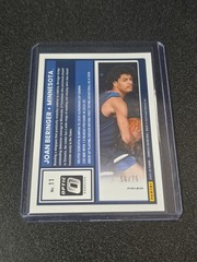 Panini 2025-26 Donruss Optic Rated Rookie Purple Scope Joan Beringer #11 56/75