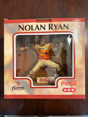 HOUSTON ASTROS NOLAN RYAN FIGURINE / Bobblehead SGA 2005 HOF RAINBOW JERSEY