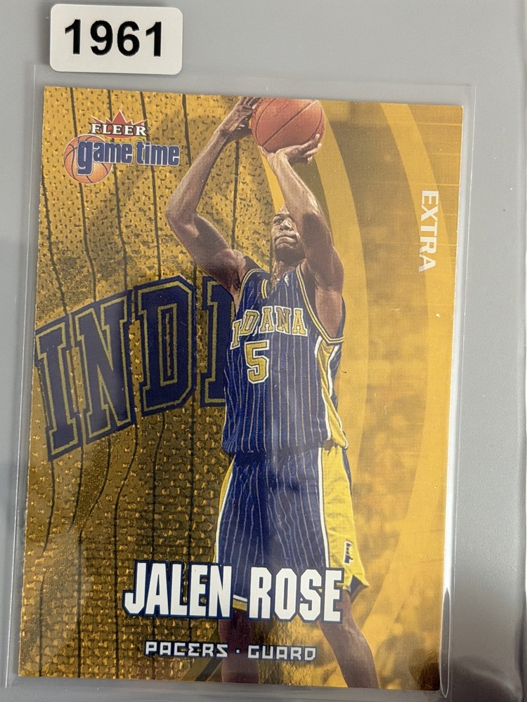 2000-01 Fleer Game Time – Jalen Rose #26 Extra