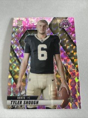 2025 Panini Mosaic – Rookie Variations Tyler Shough #273 Camo Pink Mosaic Prizm