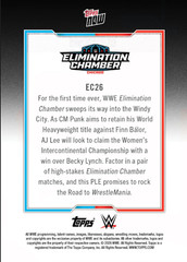 Elimination Chamber – 2026 WWE Topps NOW Card EC26