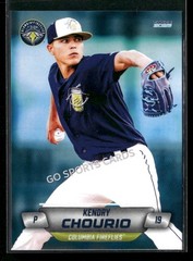 2026 Columbia Fireflies Kendry Chourio RC Rookie Royals Minor League
