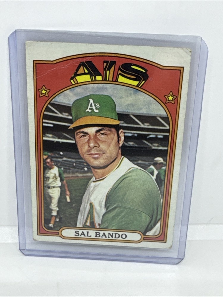 Sal Bando 1972 Topps #650 EX V2