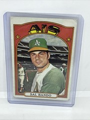 Sal Bando 1972 Topps #650 EX V2