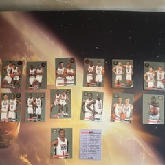 1994 SkyBox USA Basketball Tip-Off 13 Card Set w/Checklist Johnson Barkley