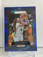 2024 Panini Prizm Draft Kamilla Cardoso Rookie RC Blue Ice Prizm /99