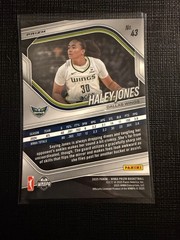 2025 Panini Prizm WNBA #43 Haley Jones Orange Cracked Ice