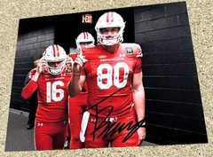 Trae Barry SIGNED 8X10 Photo DC Defenders UFL Boston College Eagles