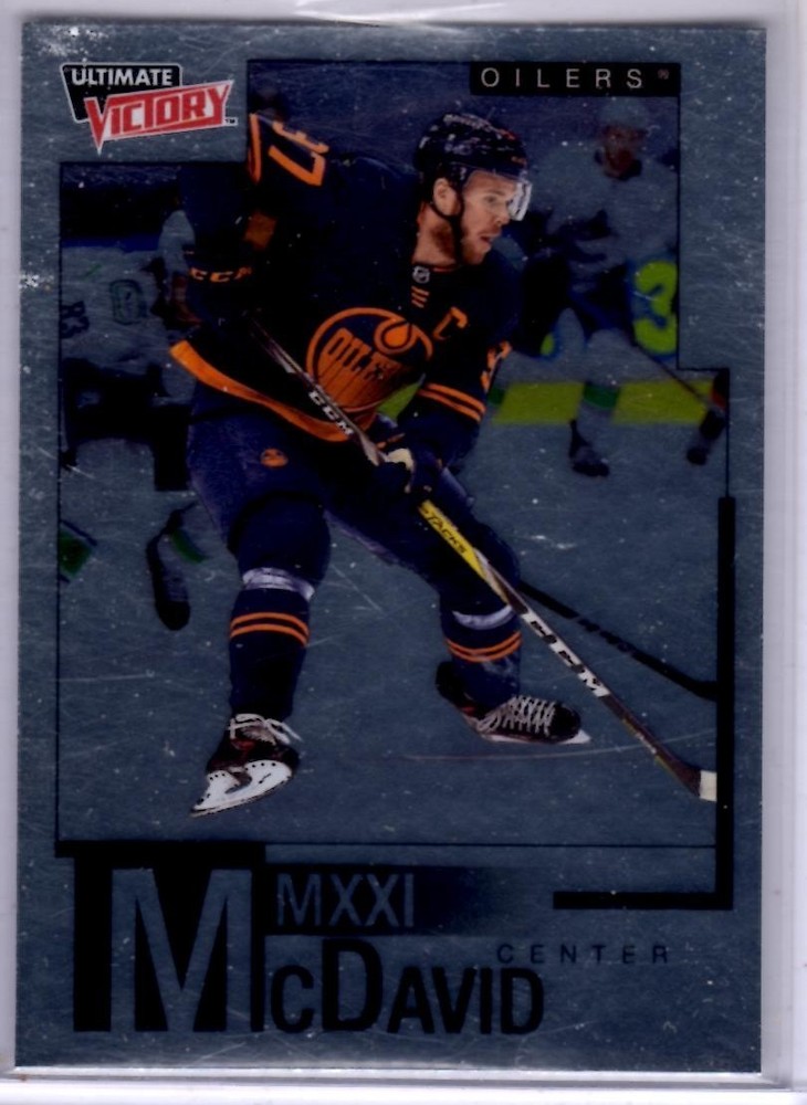2020-21 Upper Deck Extended Series Connor McDavid MXXI Card # CM-1