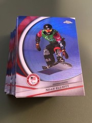 2026 Topps Chrome Winter Olympics Red White Blue Refractor 1-200 Pick Your Card