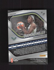2025 Panini Prizm WNBA #27 Diamond Miller Swirl Prizms