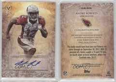 2012 Topps Valor Centurion 122/500 Andre Roberts #CA-AR Auto 0af
