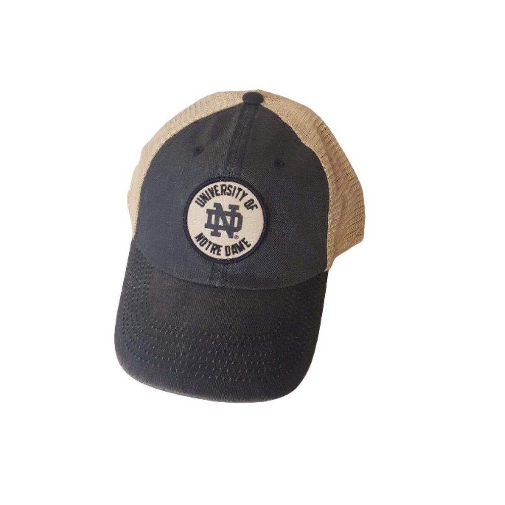 Top of the World Notre Dame Fighting Irish Cap Mesh Back Relaxed Slouch Hat